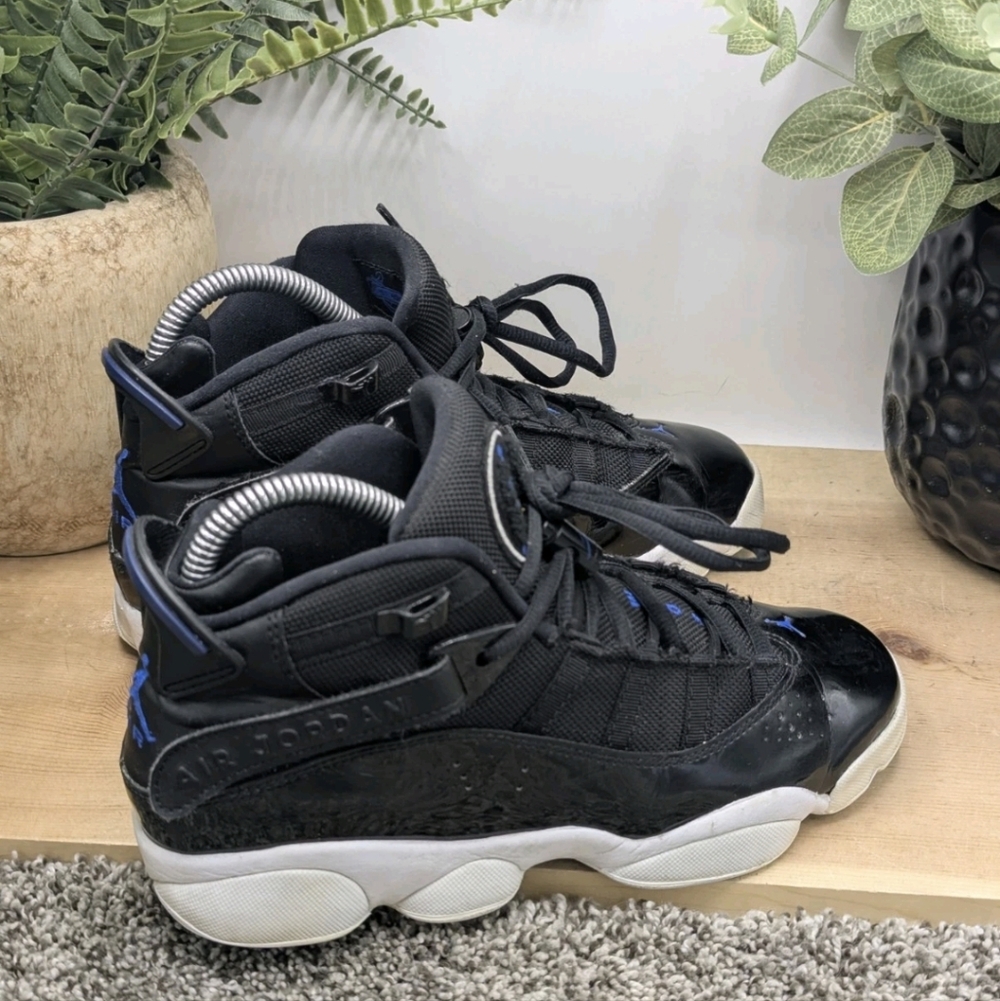 Size Y5.5  - Jordan 6 Rings Youth Basketball Shoes Casual School Classic Style